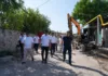 Мэр Бишкека проинспектировал строительство дорог