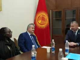 Кыргызстан производит биометрические паспорта Намибии