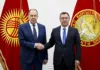 Садыр Жапаров встретился с главой МИД России
