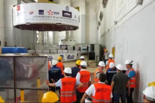 На Уч-Курганской ГЭС установлен статор №3  гидроагрегата