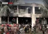 В Бангладеш военный самолет врезался в школу