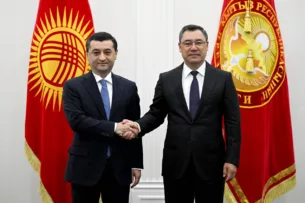 Садыр Жапаров принял министра иностранных дел Узбекистана
