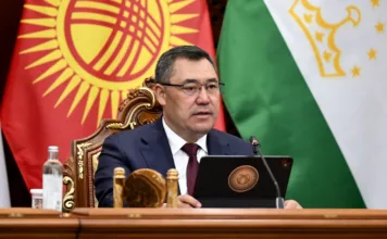 Садыр Жапаров сделал заявление для СМИ по итогам переговоров с президентом Таджикистана