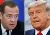Между Дональдом Трампом и Дмитрием Медведевым завязалась опосредованная перепалка