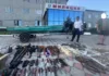 Милиция Балыкчы изъяла крупную партию оружия, браконьерские сети и браконьерский улов