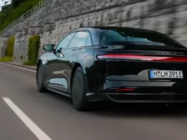 Флагманский седан Lucid Air Grand Touring проехал 1205 км на одной зарядке