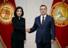 Садыр Жапаров принял Саиду Мирзиёеву