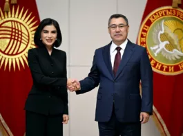 Садыр Жапаров принял Саиду Мирзиёеву