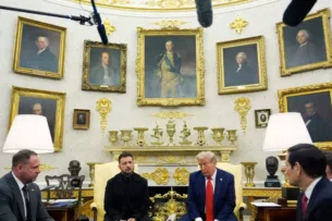 Что пишут СМИ о встрече Трампа с Зеленским и лидерами стран Европы