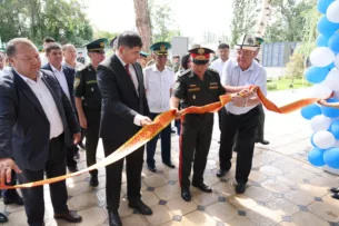 После реконструкции открылась погранзастава «Кемин» на кыргызско-казахской границе