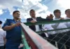 Мэр Бишкека проконтролировал ход реконструкции парка Ататюрк