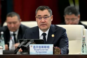 Садыр Жапаров выступил на саммите ШОС в Китае