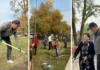 В Бишкеке высадили «Аллею жизни»: более 100 деревьев как символ победы над раком