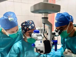 Китайские офтальмологи провели 317 бесплатных операций в Ошской межобластной объединённой клинической больнице