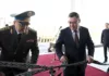 Садыр Жапаров открыл новое здание Главного управления ГКНБ по городу Бишкек