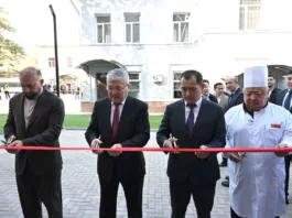 Адылбек Касымалиев принял участие в открытии нового детского корпуса Республиканской инфекционной больницы