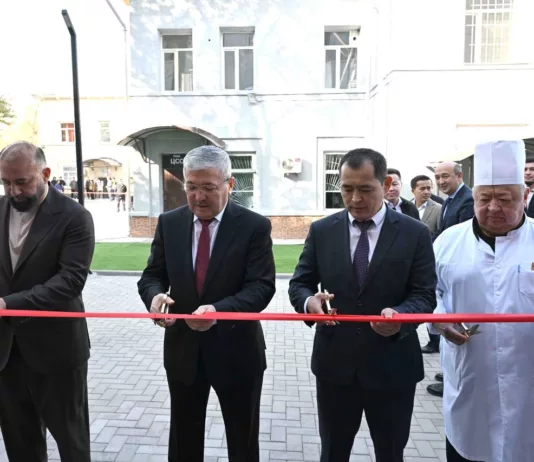 Адылбек Касымалиев принял участие в открытии нового детского корпуса Республиканской инфекционной больницы