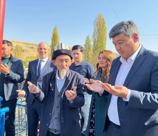 В Ошской области началась реконструкция Араван-Ак-Бууринского канала