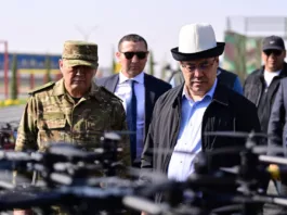 Садыр Жапаров открыл учебно-тренировочный центр ГКНБ в Джалал-Абадской области