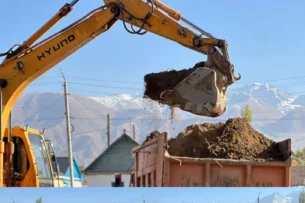 В Кочкорском районе строится новый спортивный комплекс В Кочкорском районе строится новый спортивный комплекс