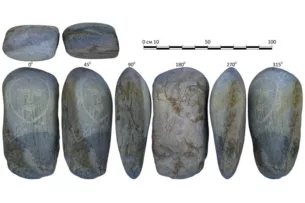 Редкая 1400-летняя каменная скульптура женщины обнаружена в Кыргызстане