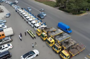 В Бишкеке проводится рейд по проверке автомобилей, которые останавливаются на остановках В Бишкеке проводится рейд по проверке автомобилей, которые останавливаются на остановках