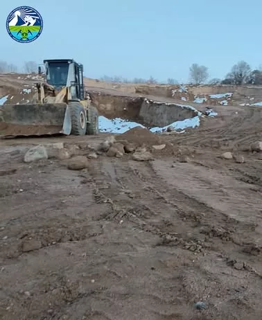 В Таласе проведен рейд против незаконной охоты и добычи песчано-гравийной смеси
