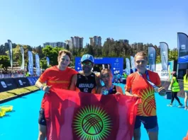 Кыргызские спортсмены завоевали золотую медаль на Кубке мира по паратриатлону в Чили