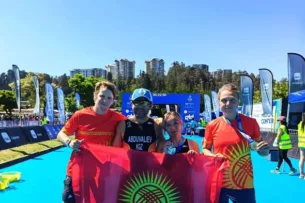 Кыргызские спортсмены завоевали золотую медаль на Кубке мира по паратриатлону в Чили