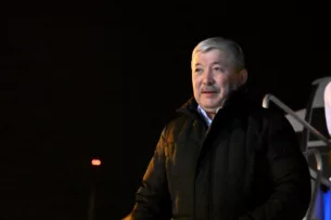 Глава кабмина Адылбек Касымалиев прибыл в Берлин с рабочим визитом