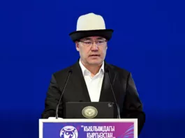 Садыр Жапаров открыл в Бишкеке арену «Жаштык» после капитальной реконструкции