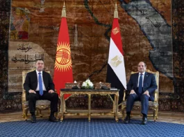 Садыр Жапаров провел переговоры с президентом Египта