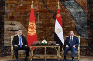 Садыр Жапаров провел переговоры с президентом Египта Садыр Жапаров провел переговоры с президентом Египта