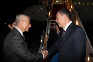 Садыр Жапаров прибыл с рабочим визитом в США Садыр Жапаров прибыл с рабочим визитом в США