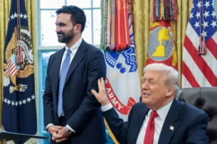 Трамп помирился с новым мэром Нью-Йорка Мамдани Трамп помирился с новым мэром Нью-Йорка Мамдани