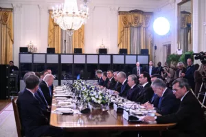 Встреча Трампа с лидерами ЦА