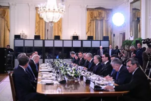 Садыр Жапаров принял участие в саммите «Центральная Азия — США» (С5+1) в Вашингтоне Садыр Жапаров принял участие в саммите «Центральная Азия — США» (С5+1) в Вашингтоне