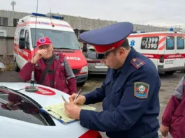ГУОБДД выявило частные машины скорой помощи с незаконно установленными осветительными приборами