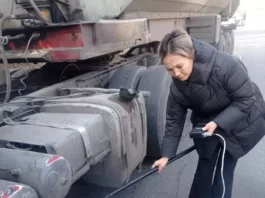 В Оше проведён рейд по выявлению автомобилей, загрязняющих воздух