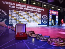 В Бишкеке завершился чемпионат мира по самбо