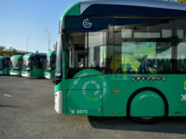 В Бишкеке запускается новый маршрут электробуса №33