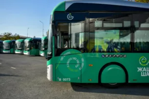 В Бишкеке запускается новый маршрут электробуса №33