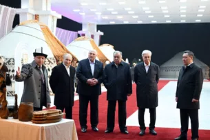 Главы государств – членов ОДКБ ознакомились с этнокультурной программой накануне саммита в Госрезиденции «Ала-Арча»