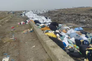 В Сокулукском районе выявлены незаконные свалки: продолжаются экологические исследования