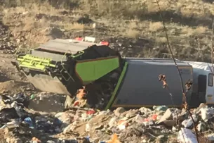 В Сокулукском районе выявлена незаконная свалка мусора