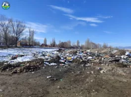 В Кеминском районе выявлена несанкционированная свалка