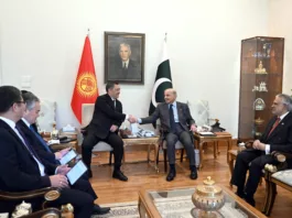 Садыр Жапаров провел переговоры с премьер-министром Пакистана