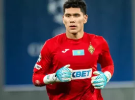 Казахстанский вратарь признан лучшим в Лиге чемпионов. Он выше Мбаппе