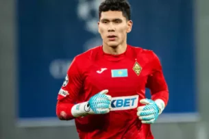 Казахстанский вратарь признан лучшим в Лиге чемпионов. Он выше Мбаппе Казахстанский вратарь признан лучшим в Лиге чемпионов. Он выше Мбаппе