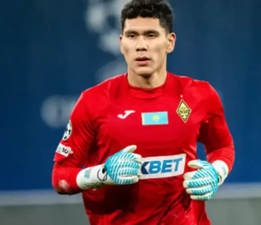 Казахстанский вратарь признан лучшим в Лиге чемпионов. Он выше Мбаппе